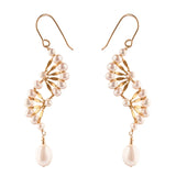 Nami - Boucles d'Oreilles Or et Perles d'Eau Douce