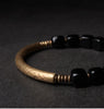 Nozomu - Bracelet Cuivre et Onyx
