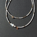 Kaguya - Collier Or et Pierre de Lune