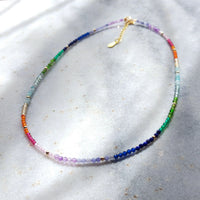Hinode - Collier Multicolore Pierres Naturelles