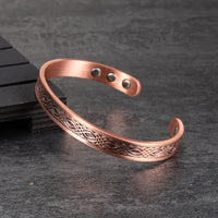 Hinode - Magnetic Copper Bangle Bracelet