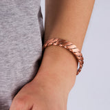 Kintsugi - Bracelet Jonc Cuivre Magnétique