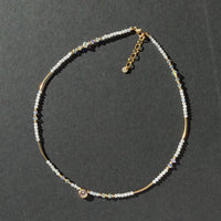 Kaguya - Collier Or et Pierre de Lune