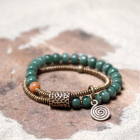 Bodhi - Bracelet Cuivre et Graine de Bodhi