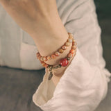Sango - Bracelet Cuivre et Corail