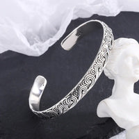 Rina - Bracelet Jonc Argent