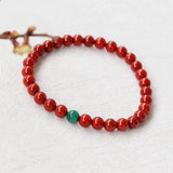 Kaze - Bracelet Jaspe et Malachite