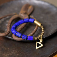 Ryuno - Bracelet Cuivre et Lapis Lazuli