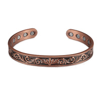 Anan - Bracelet Jonc Cuivre Magnétique