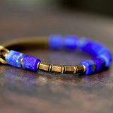 Asora - Bracelet Cuivre et Lapis Lazuli