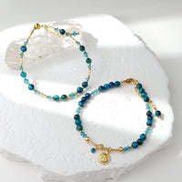 Kan - Bracelet Œil de Tigre Bleu