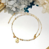 Fuyu - Collier Or et Citrine