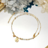 Fuyu - Collier Or et Citrine