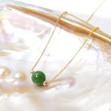 Dama - Collier Or et Jade