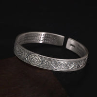 Sanjay - Bracelet Jonc Argent