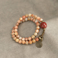 Sango - Bracelet Cuivre et Corail
