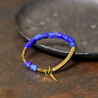 Asora - Bracelet Cuivre et Lapis Lazuli