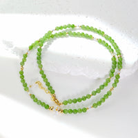 Panna - Collier Or et Jade