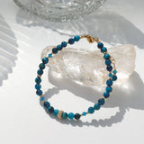 Boshi - Bracelet Œil de Tigre Bleu