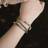 Suna - Bracelet/Collier Cuivre et Jaspe