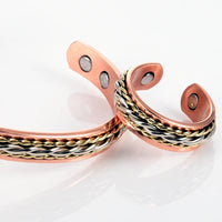 Torus - Bracelet Jonc et Bague Cuivre Magnétique