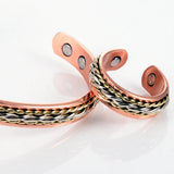 Torus - Bracelet Jonc et Bague Cuivre Magnétique
