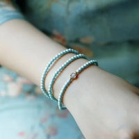 Ho - Bracelet/Collier Turquoise