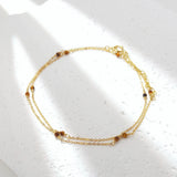Toranome - Collier Or et Œil de Tigre