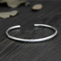 Tawan - Bracelet Jonc Argent