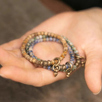 Suna - Bracelet Cuivre et Jaspe