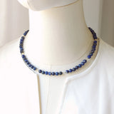 May - Collier Or et Lapis Lazuli