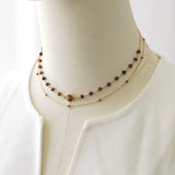 Toranome - Collier Or et Œil de Tigre