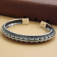 Jing - Bracelet Jonc Argent