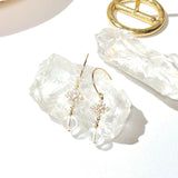 Kaanch - Boucles d'Oreilles Or et Quartz