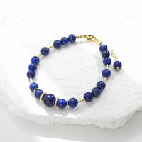 Ten No - Bracelet Or et Lapis Lazuli