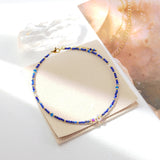 Shinya - Chaîne de Cheville Lapis Lazuli