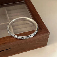 Laila - Bracelet Jonc Argent