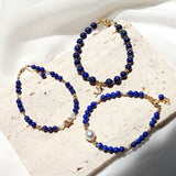 Neel - Bracelet Or et Lapis Lazuli