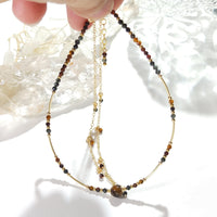 Sumi - Chaîne de Cheville Œil de Tigre