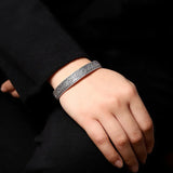 Sanjay - Bracelet Jonc Argent