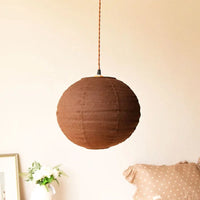 Suspension Boule en Lin