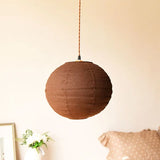 Suspension Boule en Lin
