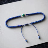 Rikiya - Bracelet Lapis Lazuli et Malachite