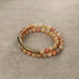 Mali - Bracelet Cuivre et Corail