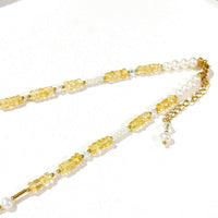 Kanchana - Collier Or et Citrine