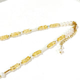 Kanchana - Collier Or et Citrine