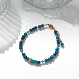 Boshi - Bracelet Œil de Tigre Bleu