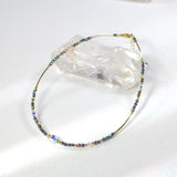 Hagane - Chaîne de Cheville Or et Hématite