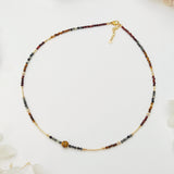 Shakti - Collier Or et Œil de Tigre