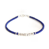 Daw - Bracelet Argent et Lapis Lazuli